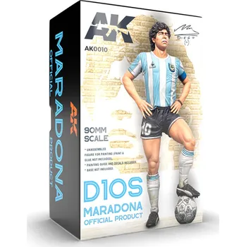 Plastikový model AK Interactive MARADONA RESIN FIGURE. 90 MM SCALE