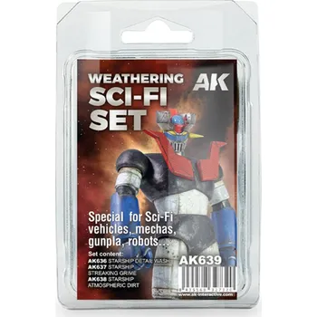 AK Interactive WEATHERING SCI-FI SET
