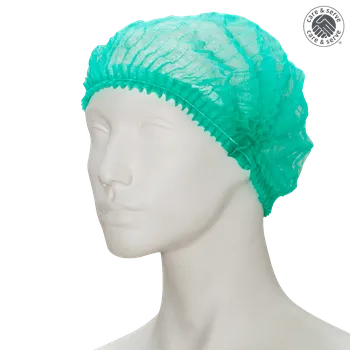 Čepice Čepice Clip PP, 100 ks Barva: Zelená, velikost L