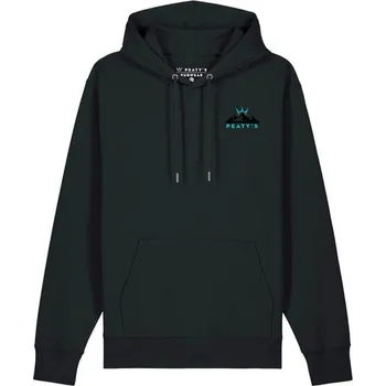 Pánská mikina PEATYS Mikina PEATY'S PUBWEAR MIKINA S KAPUCÍ SUNRISE BLACK - L