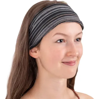 Čelenka Pruhovaná látková čelenka Garis Hitam, Sittar.cz