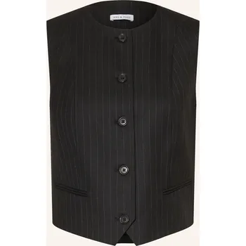 Dámská vesta Mrs & Hugs Dámská Blejzrová Vesta, černá / bílá, 38