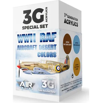AK Interactive WWII RAF Aircraft Desert Colors SET 3G