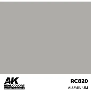 Modelářská barva AK Interactive Real Colors: Aluminium 17 ml.