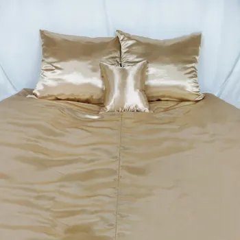 Povlečení Saténové Povlečení 220x200 MOKER Camel