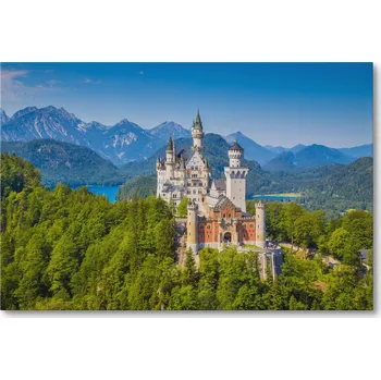 Obraz Obraz na plátně ZÁMEK NEUSCHWANSTEIN V BAVORSKU 40 x 30 cm