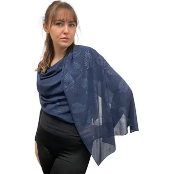 Šátek Dámský šátek 90 x 175 cm LISTY - 6