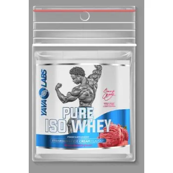 Fitness strava YAVALABS SAMPLES Pure ISO | BREON Strawberry Ice Cream 30g