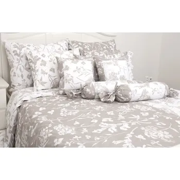 Povlečení Podpěrová s.r.o. Krepové povlečení FLORA oboustranné P/N Velikost: 200x200 cm (1 ks), 70x90 cm (2 ks) ŠEV na peřině