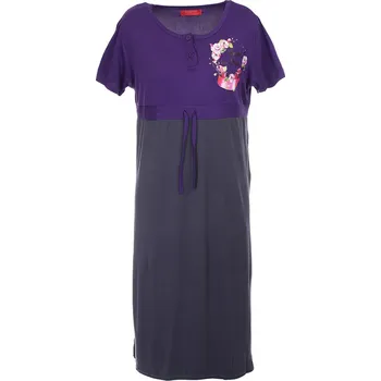 Dámská noční košile Výprodej-Noční košile Save the date - fialová Velikost: M