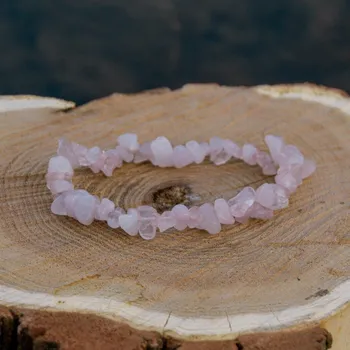 Náramek Prosperk Náramek z minerálů sekaný Růženín S3803