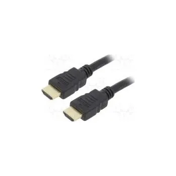Video kabel Cable HDMI 1.4 HDMI plug,both sides PVC 10m black 28AWG