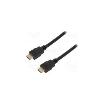 Video kabel Cable HDMI 2.1 HDMI plug,both sides 3m black