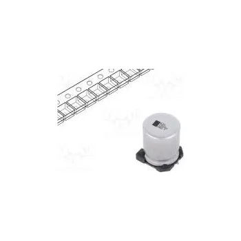 Kondenzátor Kondenzátor elektrolytický SMD 1mF 63VDC 18x18x21mm ±20%