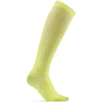 Pánské ponožky Craft ADV Dry Compression kompresní podkolenky žlutá vel. 37-39