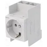 Zásuvka typu F (Schuko) 230VAC 16A DIN