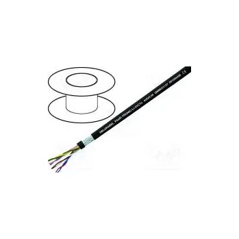 elektrický kabel HELUKABEL 21136 Vodič Li-2YCYv 3x2x0,34mm2 PVC černá 250V Ochranná žíla není