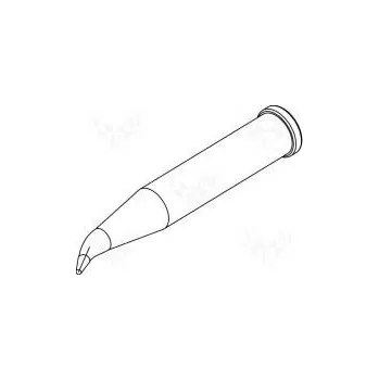 Pájecí hrot Hrot prodloužený,zahnutý kužel 0,6mm