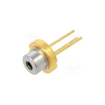 Měřící laser Diode laser 630÷645nm 20mW 14/35 TO18 THT 2.3÷2.4VDC red