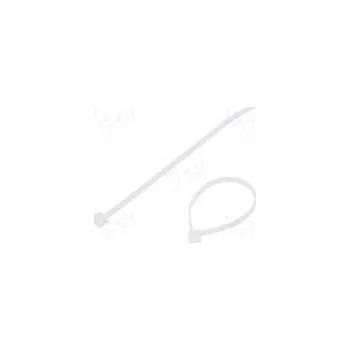 Cable tie L 83mm W 2.2mm polyamide 80N natural Ømax 16mm