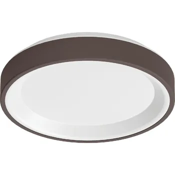 Linea Light CA077DDBMDD Iside, hnědé stropní/nástěnné svítidlo, 24W LED 2700K, prům. 35,2cm