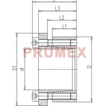 Upínací pouzdro CE07-35 optibelt CE
