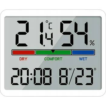 Meteostanice Bezdrátová meteostanice Renew Force s vnitřním senzorem a LCD displejem (zobrazení data)