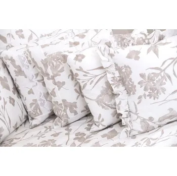 Polštář Podpěrová s.r.o. Povlak na polštář FLORA neg Velikost: 50x70 cm BAVLNA N