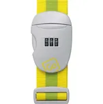 Go Travel popruh na zavazadla Combi Luggage Strap yellow/green
