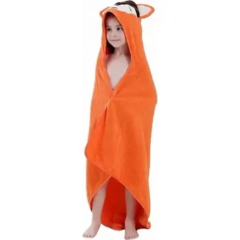 Deka Michley s kapucí 90 x 90 cm oranžová