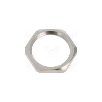 Matice HUMMEL 1.161.2000.50 Matice M20 mosaz nikl Thk 3mm Klíč 23mm Závit metrický GM-MS