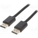 Cable DisplayPort 1.2 DisplayPort plug,both sides 1.8m black