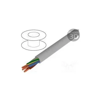 Elektroinstalační materiál HELUKABEL 11134 Vodič JB-750 5G16mm2 nestíněný 450/750V Cu lanko šedá