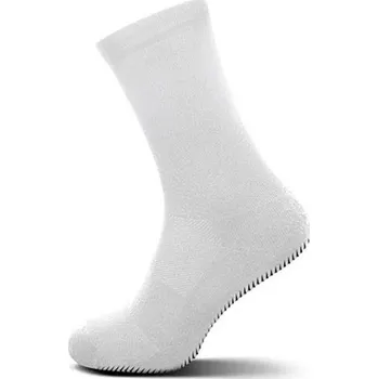 Pánské ponožky Mr. Socks Unisex vysoké ponožky L05010 White-White 42/46