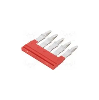 Zásuvný můstek póly 5 červená řada A