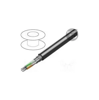 elektrický kabel BELDEN 8103.00305 Vodič RS232,RS422 3x2x24AWG lanko Cu PVC chromová 305m 300V