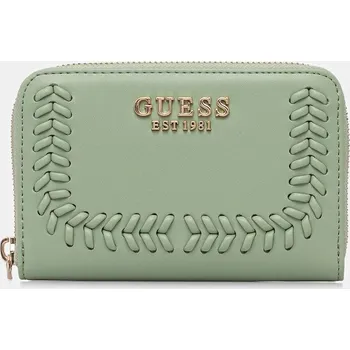 Peněženka Peněženka Guess TATUM dámská, zelená barva, SWNG96 67140 SWNG96.67140 77X, vel. ONE SIZE