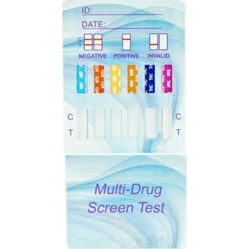 Diagnostický test Healgen USA 1x Multi drogový test na 4 drogy (MET, OPI, COC, AMP) z moči (kód 2385)