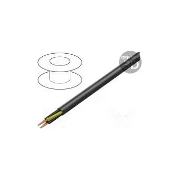 elektrický kabel HELUKABEL 12738 Vodič JZ-600 HMH 4G0,75mm2 nestíněný 0,6/1kV Cu lanko černá