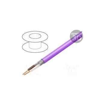 elektrický kabel HELUKABEL 803383 Vodič CAN bus 1x2x0,75mm2 lanko Cu PVC fialová 300V není