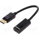 Cable DisplayPort 1.2 DisplayPort plug,HDMI socket 150mm
