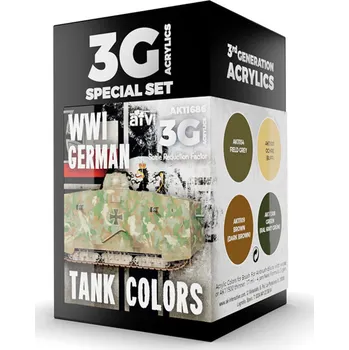 AK Interactive WWI GERMAN TANK COLORS