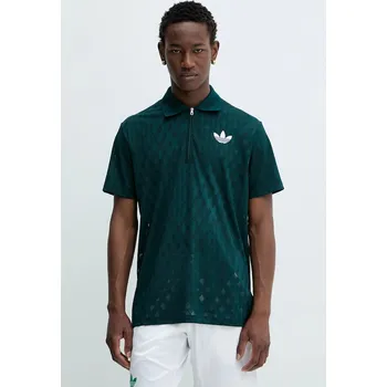 Pánské tričko Polo tričko adidas Originals Polo Pro JY4848 zelená 79X, vel. M