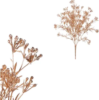 umělá květina Autronic Travina kvetoucí, barva zlatá matná SG6124 GOLD