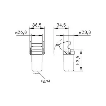 Konektor H-A 3 TGVB11 pouzdro plast 10429000 LAPP KABEL s.r.o. 35-12-013-10429