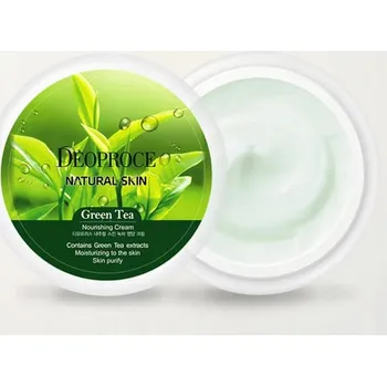 Pleťový krém Hydratační krém na obličej Deoproce GREEN TEA na noc 100 ml