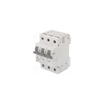 Jistič Jistič 230/400VAC Ijmen 40A Póly 3 DIN Průběh C 6kA IP20