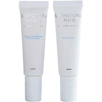 Vlasová regenerace London Labs - Skincare For Hair Scalp Refresher Exfoliator And Scalp Mask Duo Péče o pokožku hlavy 40 ml unisex