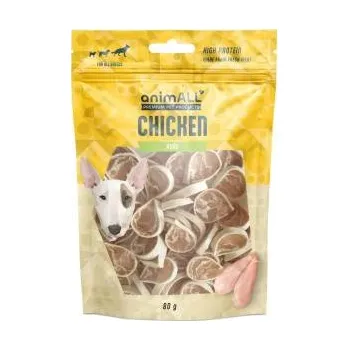 Pamlsek pro psa animALL Kuřecí a tresčí sushi 80 g
