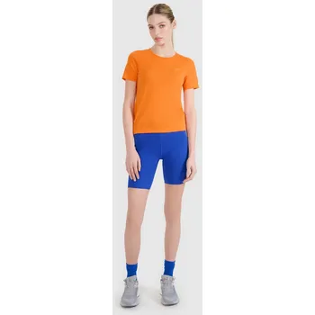 Dámské legíny DÁMSKÉ KRÁTKÉ LEGÍNY 4F CYKLISTICKÉ ŠORTKY NA BĚHÁNÍ RYCHLESCHNOUCÍ XL F027 SS25